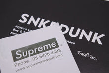 画像をギャラリービューアに読み込む, ナイキ NIKE DH3228-102 2021SS Supreme × Nike SB Dunk Low ダンク ロウ ブラック スター 黒 US8.5 26.5cm 未使用 37584 
