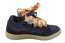 Load image into Gallery viewer, LANVIN ランバン スニーカー CURB ブラック FM-SKRK11-DRAG-A20 シューズ 靴 カーフ レザー スウェード サイズ42 中古 37686
