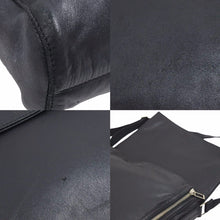 Load image into Gallery viewer, DIOR HOMME ディオールオム ショルダーバッグ ブラック ラムスキン ジップデザイン メンズ 良好 37948