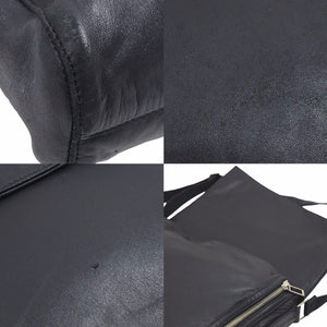DIOR HOMME ディオールオム ショルダーバッグ ブラック ラムスキン ジップデザイン メンズ 良好 37948