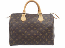 Load image into Gallery viewer, LOUIS VUITTON ルイヴィトン ヴィンテージ スピーディ30 M41526 ハンドバッグ モノグラム ブラウン ユニセックス 極美品 中古 37994