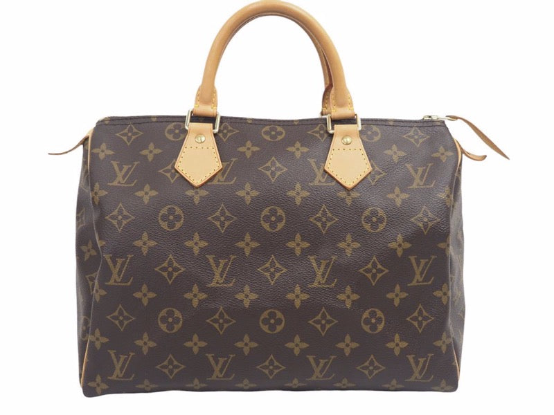 LOUIS VUITTON ルイヴィトン ヴィンテージ スピーディ30 M41526 ハンドバッグ モノグラム ブラウン ユニセックス 極美品 中古 37994
