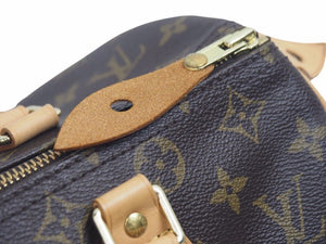 LOUIS VUITTON ルイヴィトン ヴィンテージ スピーディ30 M41526 ハンドバッグ モノグラム ブラウン ユニセックス 極美品 中古 37994