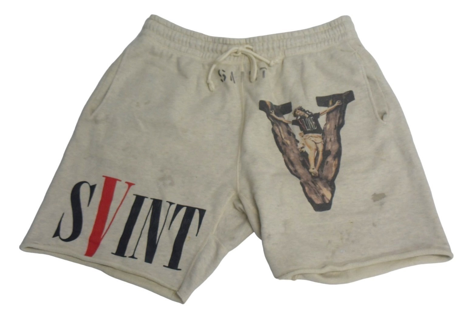 SAINT MICHAEL セントマイケル × Vlone ヴィーロン コラボ ショート 