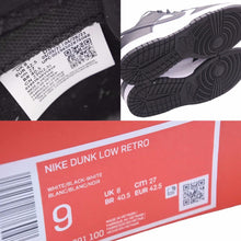 Load image into Gallery viewer, NIKE DUNK LOW RETRO WHITE BLACK PANDA ナイキ ダンク パンダ DD1391 100 27cm 新品未使用 38971