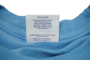 極美品 Supreme × Roy DeCarava シュプリーム ロイ・デカラヴァ 22SS マルコムX 半袖Ｔシャツ ブルー サイズＭ 中古 39361