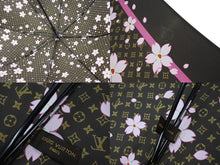 Load image into Gallery viewer, LOUIS VUITTON ルイヴィトン バラブリュイ チェリーブロッサム 傘 M92030 プッシュ式 ポリエステル 美品 中古 4b001196