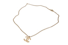 Load image into Gallery viewer, 極美品 CHANEL シャネル ココマーク ネックレス 重量約5.5g 03A刻印 全長約42.5cm メタル GP ゴールド スター くり抜き 中古 4b002789