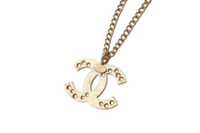 Load image into Gallery viewer, 極美品 CHANEL シャネル ココマーク ネックレス 重量約5.5g 03A刻印 全長約42.5cm メタル GP ゴールド スター くり抜き 中古 4b002789