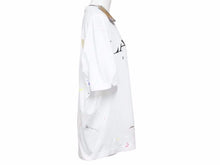 Load image into Gallery viewer, LANVIN ランバン GALLERY DEPT ギャラリーデプト ペンキ加工Tシャツ ホワイト マルチカラー 新品未使用 46292