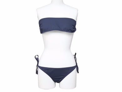 Christian Dior クリスチャンディオール ビキニ スイムウェア 水着 上下セット ネイビー レディース 美品 40712