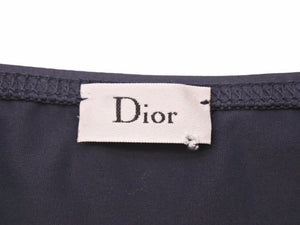 Christian Dior クリスチャンディオール ビキニ スイムウェア 水着 上下セット ネイビー レディース 美品 40712