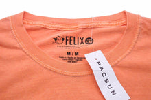 Load image into Gallery viewer, PACSUN パクサン FELIX フェリックス THE CAT 長袖 ロンT Mサイズ オレンジ 2019ss 未使用品 40895