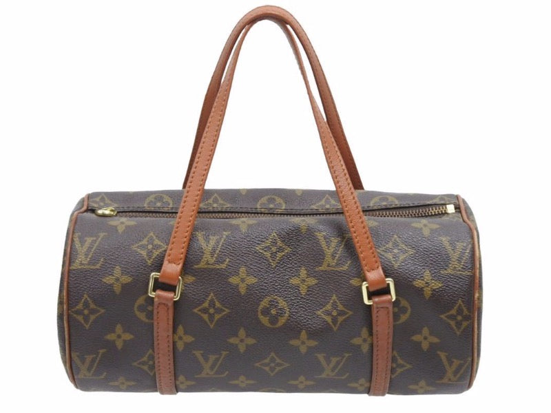 LOUIS VUITTON ルイヴィトン パピヨン26 パピヨン 旧型 M51386 モノグラム ハンドバッグ ブラウン ヴィンテージ 中古 41120