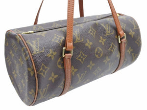 LOUIS VUITTON ルイヴィトン パピヨン26 パピヨン 旧型 M51386 モノグラム ハンドバッグ ブラウン ヴィンテージ 中古 41120