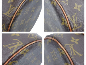 LOUIS VUITTON ルイヴィトン パピヨン26 パピヨン 旧型 M51386 モノグラム ハンドバッグ ブラウン ヴィンテージ 中古 41120