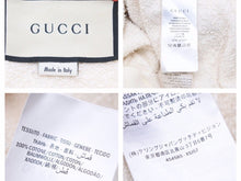 Load image into Gallery viewer, GUCCI グッチ ヴィンテージ加工オールドロゴプリントプルオーバーパーカー 18SS 454585 X5J57 アイボリー サイズS 中古 41158
