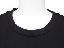 Load image into Gallery viewer, MONCLER モンクレール ロングTシャツ MAGLIA GIROCOLLO E20918003250 8390T コットン ブラック ブルー サイズL 美品 41165