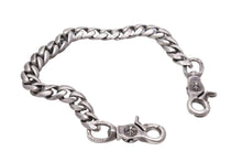 Load image into Gallery viewer, CHROME HEARTS クロムハーツ ダブルクリップチェーン シルバー クラシック ウォレットチェーン silver925 中古 41308