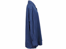 Load image into Gallery viewer, Kiton キトン 長袖シャツ ワイシャツ UMCNERH07018 コットン ネイビー サイズL(42) 美品 中古 41395