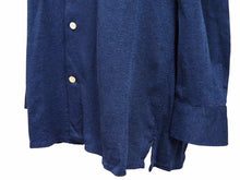 Load image into Gallery viewer, Kiton キトン 長袖シャツ ワイシャツ UMCNERH07018 コットン ネイビー サイズL(42) 美品 中古 41395