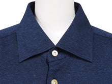 Load image into Gallery viewer, Kiton キトン 長袖シャツ ワイシャツ UMCNERH07018 コットン ネイビー サイズL(42) 美品 中古 41395