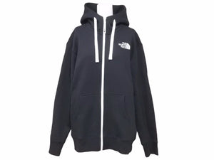THE NORTH FACE ザ ノースフェイス リアビューフルジップフーディ NT62130 コットン ブラック 中古 美品 41400