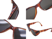 Load image into Gallery viewer, GIORGIO ARMANI ジョルジオアルマーニ サングラス ブラウン アイウェア 眼鏡 小物 835 104 中古 41049