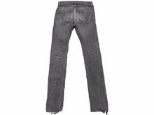 Load image into Gallery viewer, BALENCIAGA バレンシアガ クラッシュ デニム パンツ ダメージ加工 493467 TXE12 17AW ブラック サイズ24 中古 美品 41527 正規品