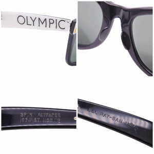 Ray-Ban レイバン 1992 OLYMPIC GAMES OFFICIAL LICENSED デッドストック ボシュロム製 ブラック マルチカラー 美品 中古 42111