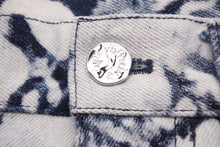 Load image into Gallery viewer, Louis Vuitton ルイヴィトン デニムパンツ ポピードロシー 19SS コットン 牛革 ブルー ホワイト サイズ28 美品 中古 42337