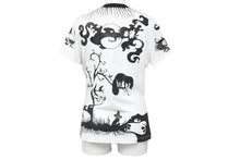 Load image into Gallery viewer, John Galliano ジョンガリアーノ Tシャツ アニマルプリント 2H12059633 ホワイト ブラック レッド サイズM 美品 中古 42485