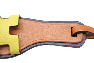 HERMES エルメス ORAN NANO CHARM オラン ナノ チャーム サンダル ヴォーエプソン バトラー ヴァッシュハンター 美品 中古 42952