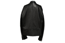 Load image into Gallery viewer, MARTIN MARGIELA マルタンマルジェラ ライダースジャケット 八の字型ジップ S50AM0489 SY1460 ブラック 52 美品 中古 43907