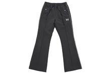 Load image into Gallery viewer, Needles ニードルス トラックパンツ ラインパンツ ジャージ フレア パピヨン LQ163 ピンクライン グレー XS 美品 中古 4b007596