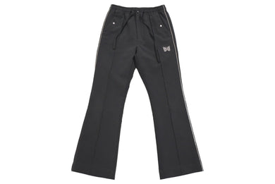 Needles ニードルス トラックパンツ ラインパンツ ジャージ フレア パピヨン LQ163 ピンクライン グレー XS 美品 中古 4b007596
