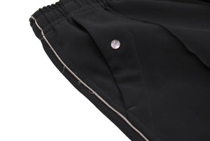 Needles ニードルス トラックパンツ ラインパンツ ジャージ フレア パピヨン LQ163 ピンクライン グレー XS 美品 中古 4b007596