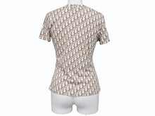 Load image into Gallery viewer, Christian Dior クリスチャンディオール Vネック半袖Tシャツ 5E16155951 サイズ40 トロッター ガリアーノ期 美品 中古 4b004576