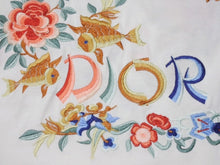 Load image into Gallery viewer, Christian Dior クリスチャンディオール タンクトップ ノースリーブ 2P12155001 サイズ38 ホワイト フラワー ガリアーノ期 美品 中古 4b004577