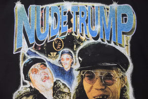 幻 奇跡の一枚 新品未使用 NUDE TRUMP ヌードトランプ 松村逸夫 引退Tシャツ XL 中古 45779