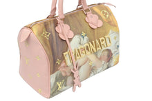 Load image into Gallery viewer, LOUIS VUITTON ルイ・ヴィトン スピーディ30 マスターズコレクション フラゴナール ハンドバッグ ピンク M43307 美品 中古 46038