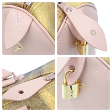 Load image into Gallery viewer, LOUIS VUITTON ルイ・ヴィトン スピーディ30 マスターズコレクション フラゴナール ハンドバッグ ピンク M43307 美品 中古 46038