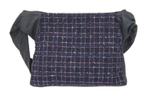 Load image into Gallery viewer, 極美品 CHANEL ガールシャネル 15SS 21番台 ココマーク ショルダー レザー ツイード ネイビー ピンク マルチ 46102
