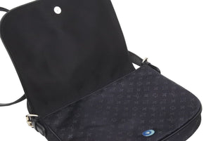 極美品 LOUIS VUITTON ルイ・ヴィトン ハンドバッグ ブラック モノグラムサテン ミュゼット 新品同様 M92273 中古 46213