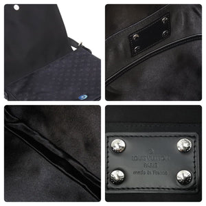 極美品 LOUIS VUITTON ルイ・ヴィトン ハンドバッグ ブラック モノグラムサテン ミュゼット 新品同様 M92273 中古 46213