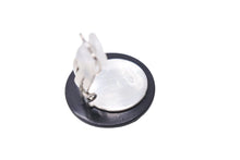 Load image into Gallery viewer, CHANEL シャネル ココマーク イヤリング 黒丸 両耳 アクセサリー 装飾品 ラインストーン 4.7g 96A 美品 中古 46228