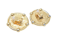 Load image into Gallery viewer, CHANEL シャネル ヴィンテージ イヤリング 26刻印 ココマーク サークル ゴールド 美品 中古 46602