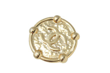 Load image into Gallery viewer, CHANEL シャネル ヴィンテージ イヤリング 26刻印 ココマーク サークル ゴールド 美品 中古 46602