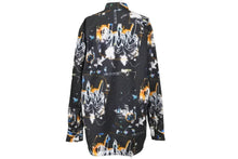 Load image into Gallery viewer, COMME des GARÇONS コムデギャルソン Futura フューチュラ 長袖シャツ W28043 コットン ブラック マルチカラー 美品 中古 47046