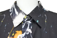 Load image into Gallery viewer, COMME des GARÇONS コムデギャルソン Futura フューチュラ 長袖シャツ W28043 コットン ブラック マルチカラー 美品 中古 47046